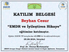 Psk. Dan. Beyhan Cesur Psikolojik Danışman sertifikası