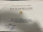 Psk. Ayşenur Özmen Psikoloji sertifikası