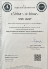Psk. Ceren Yavuz Psikoloji sertifikası