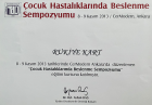 Uzm. Dyt. Rukiye Kart Satılmış Diyetisyen sertifikası