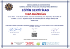Dt. Tuba Selimoğlu Diş Hekimi sertifikası