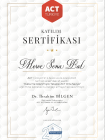 Psk. Merve Sena Bal Psikoloji sertifikası