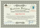 Psk. Ayşe İrem Can Psikoloji sertifikası