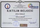 Aile Danışmanı Aslı Dallı Aile Danışmanı sertifikası