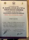 Uzm. Dr. Harun Gezer Çocuk Sağlığı ve Hastalıkları sertifikası