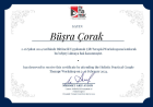 Uzm. Kl. Psk. Büşra Çorak Psikoloji sertifikası