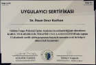 Uzm. Kl. Psk. İhsan Onur Kızılkan Psikoloji sertifikası