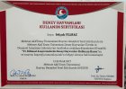 Op. Dr. Selçuk Yılmaz Plastik Rekonstrüktif ve Estetik Cerrahi sertifikası