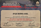 Prof. Dr. Ayşe Berna Anıl Çocuk Sağlığı ve Hastalıkları sertifikası