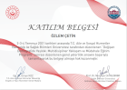 Dyt. Özlem Çetin Diyetisyen sertifikası
