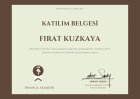 Psk. Dan. Fırat Kuzkaya Psikolojik Danışman sertifikası