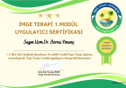 Uzm. Dr. Berna Yinanç Diğer sertifikası