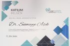 Uzm. Dt. Sümeyye Aşık Ortodonti (Çene-Diş Bozuklukları) sertifikası