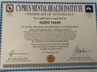 Uzm. Kl. Psk. Beyza Takan Psikoloji sertifikası