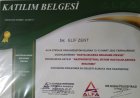 Dyt. Elif Zent Diyetisyen sertifikası