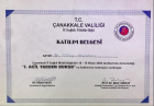 Dr. Tülay Yıldırım Medikal Estetik Tıp Doktoru sertifikası