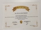 Dyt. Gülce Özyürekin Diyetisyen sertifikası