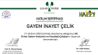 Op. Dr. Gayem İnayet Turgay Kadın Hastalıkları ve Doğum sertifikası