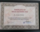 Dr. Mehtap Uysal Pratisyen Hekimlik sertifikası