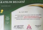 Dyt. Elif Zent Diyetisyen sertifikası