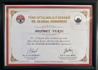 Op. Dr. Mehmet Vural Göz Hastalıkları sertifikası