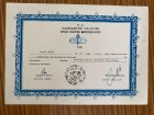 Psk. Özgül Kılıç Psikoloji sertifikası