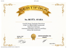 Dyt. Betül Gök Diyetisyen sertifikası
