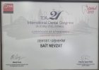 Dt. Sait Nevzat Diş Hekimi sertifikası
