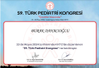 Uzm. Dr. Burak Danacıoğlu Çocuk Sağlığı ve Hastalıkları sertifikası