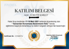 Dyt. Sümeyye Korkut Diyetisyen sertifikası