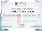 Psk. Dan. Melike Özbek Çolak Psikolojik Danışman sertifikası