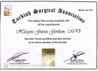 Op. Dr. Güven Görkem Genel Cerrahi sertifikası