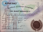Dr. Buket Miranoğlu Fiziksel Tıp ve Rehabilitasyon sertifikası