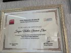 Dt. Gamze Eker Diş Hekimi sertifikası