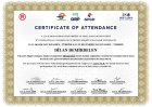 Dyt. Dilan Demirdelen Diyetisyen sertifikası