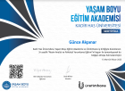 Psk. Günce Akpınar Psikoloji sertifikası