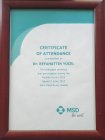 Op. Dr. Refahattin Yücel Kadın Hastalıkları ve Doğum sertifikası