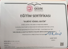 Psikoterapist Huriye Yüksel Sevük Psikoloji sertifikası