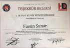 Dr. Füsun Sunar Aile Danışmanı sertifikası