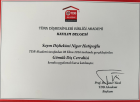 Dt. Nigar Hatipoğlu Diş Hekimi sertifikası
