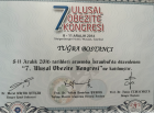 Dyt. Tuğba Küçükbay Diyetisyen sertifikası