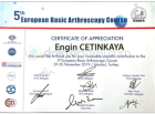 Prof. Dr. Engin Çetinkaya Ortopedi ve Travmatoloji sertifikası