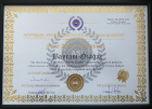 Op. Dr. Bayram Özağaç Kadın Hastalıkları ve Doğum sertifikası