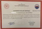 Uzm. Dr. Fatih Çakıroğlu Fiziksel Tıp ve Rehabilitasyon sertifikası