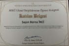 Dyt. Berna İnci Diyetisyen sertifikası