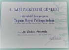 Uzm. Dr. Özden Polatöz Psikiyatri sertifikası