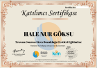 Psk. Hale Nur Göksu Psikoloji sertifikası