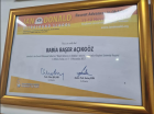 Op. Dr. Rabia Başer Açıkgöz Kadın Hastalıkları ve Doğum sertifikası