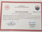 Uzm. Dr. Vildan Öğüt Çatak Dahiliye - İç Hastalıkları sertifikası