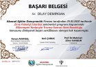Psk. Dilay Demirgan Psikoloji sertifikası